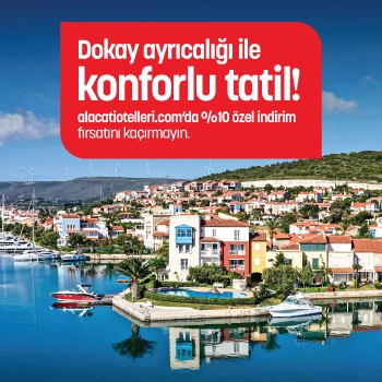 Dokay'dan Alacatiotelleri.com'da Geçerli Ekstra %10 İndirim Fırsatı